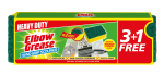 Elbow Grease 4pc Hand Grip Sponge/Scourers